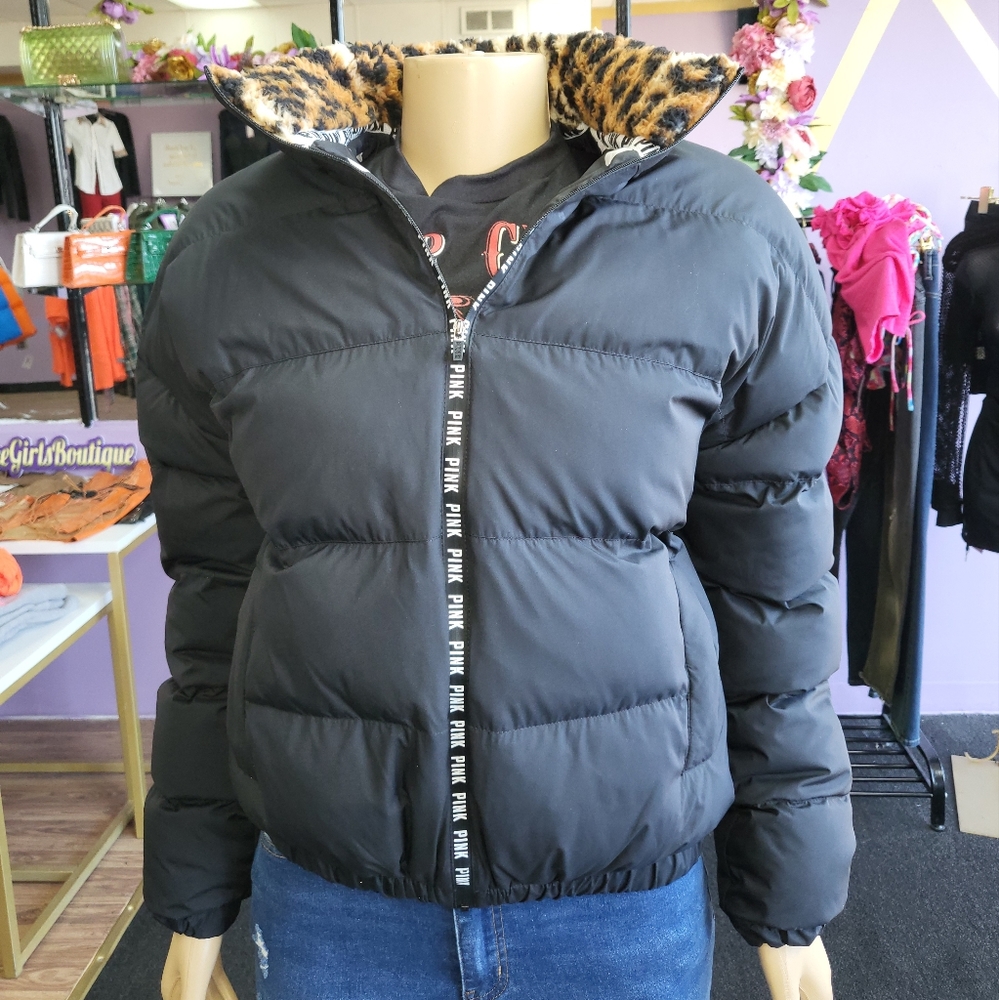 PINK Puff jacket - Picture 3 of 11